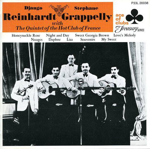 CD DJANGO REINHARDT - Django Reinhardt & Stephanie Grappe P33L20038 Ace Of Clubs Japan Jazz Used