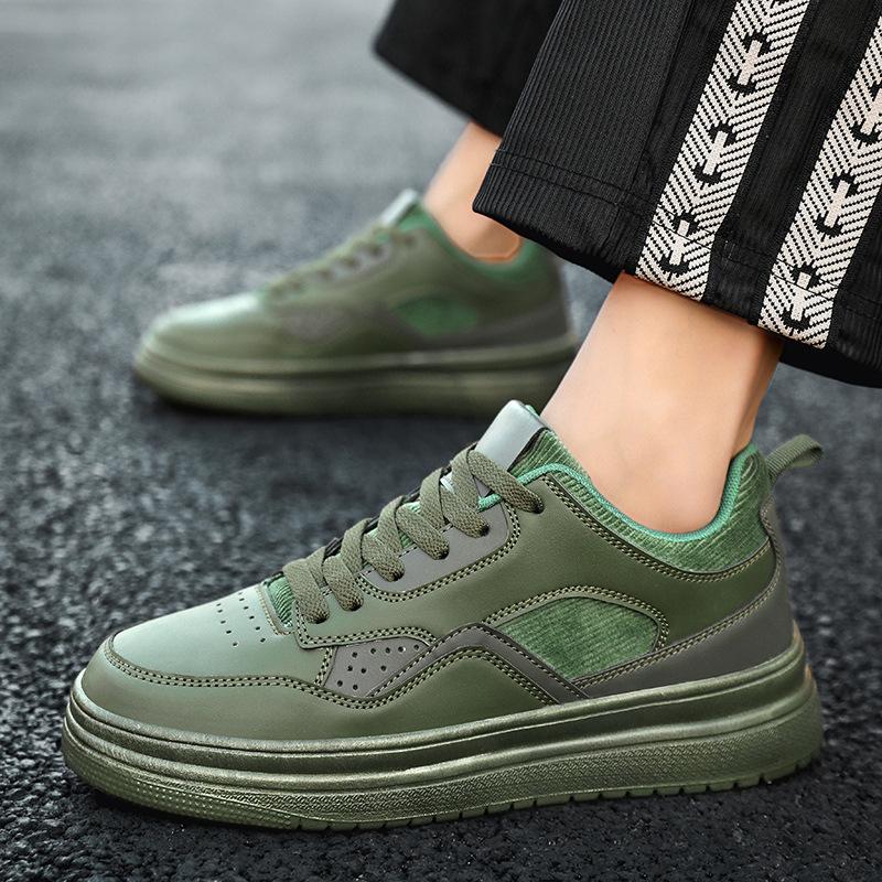 Fashion 2024 Spring Autumn New Thick Bottom Casual Shoes Fashion Outdoor Sports Shoes Trend Low-top Lace-up Plate Shoes Shoes for Men
