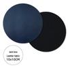 Cross-Border Double-Sided PU Leather Waterproof Non-Slip Coasters - Customizable Corporate Logo Insulation Pads