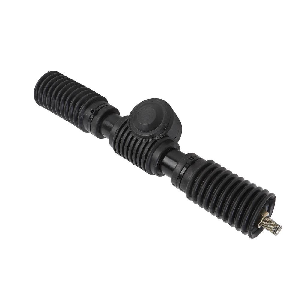 Conjunto de Cremallera y Piñón de Dirección Asistida 30 Dientes 295 mm de Longitud con Casquillo de Goma para Go Kart ATV UTV Quad