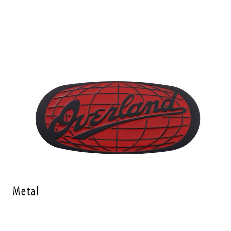 3D Overland for Off Road SUV Car styling Fender Rear Trunk Emblem Badge Sticker