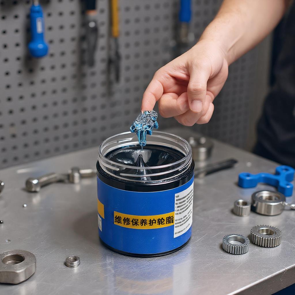 300g Radlagerfett Bootslagerfett Hochtemperaturfett Autoschmieröl für Bremsketten Motoren Scharniere
