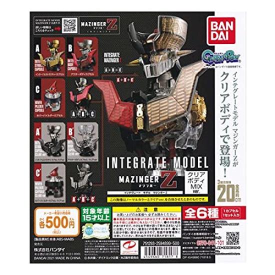 

Интегрированная модель Mazinger Z Clear Body MIX Types Set Gacha Gacha Capsule Toy ver. [6 (Полный Полный)]