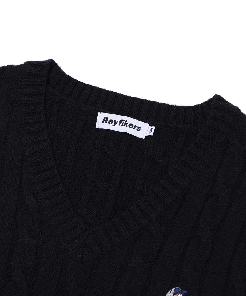 Rayfikers Dottie Knit Vest Black (Mo5Su507-076)