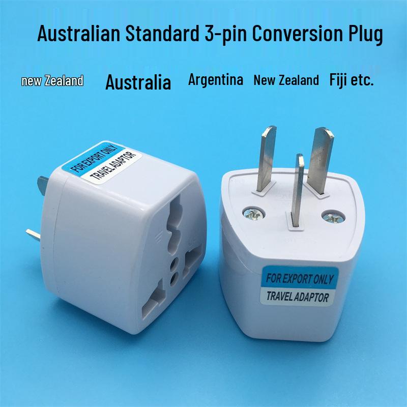 International Plug Adapter: UK, EU, US, AU, German Standard Converter