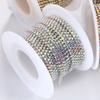 Rhinestones Close Chain Sew On Glass Rhinestones Trim Rhinestones Chain Rhinestones Cup Chain for DIY Craft Decorations