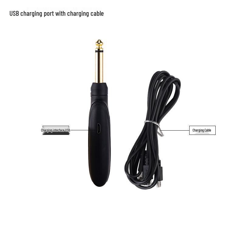 A8 Electric Guitar Wireless Transceiver Pickup System with Self-Connection