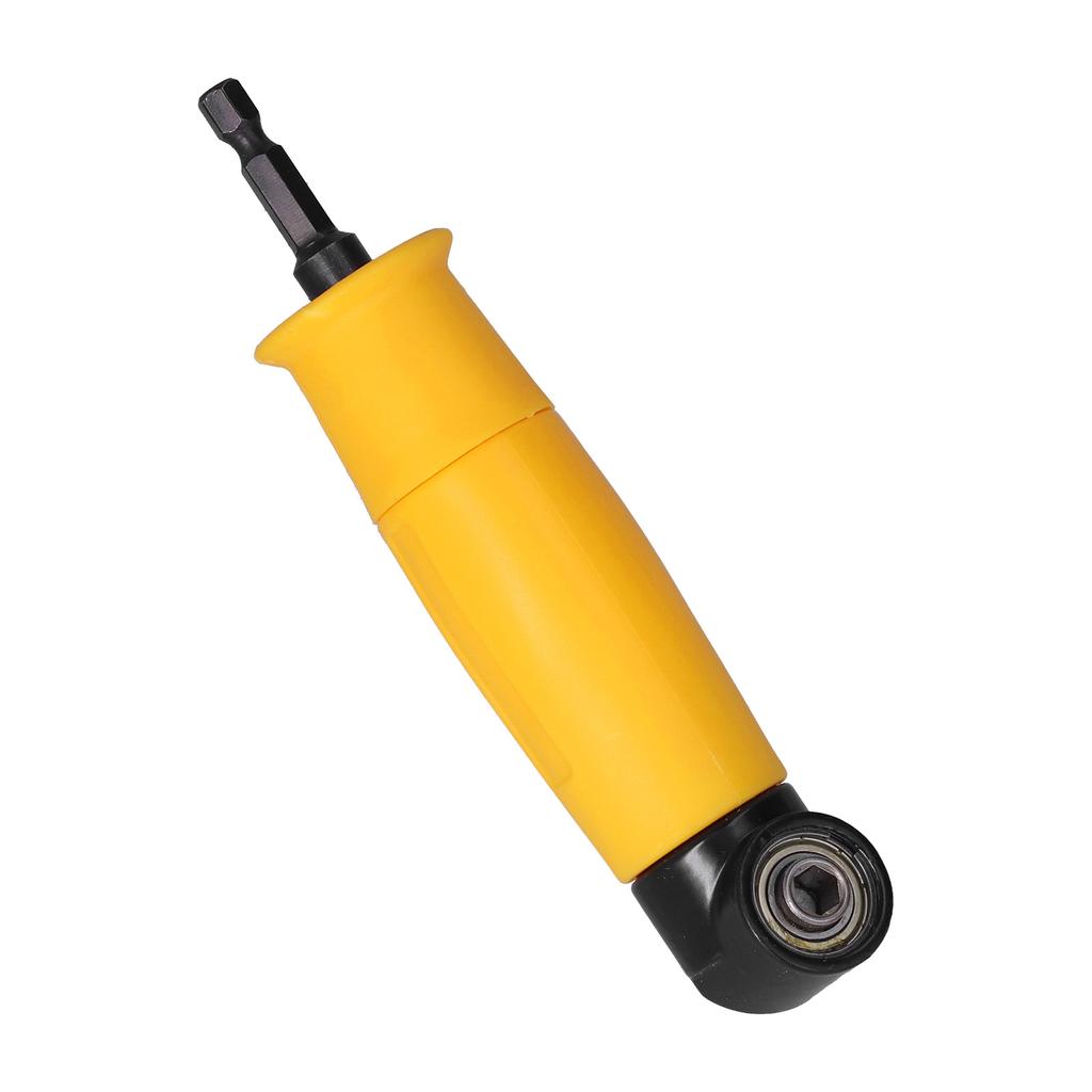 Screwdriver Extension Handle 14in Hex Bit Angle Adapter 90 Degrees  Attachment for Electric Drill