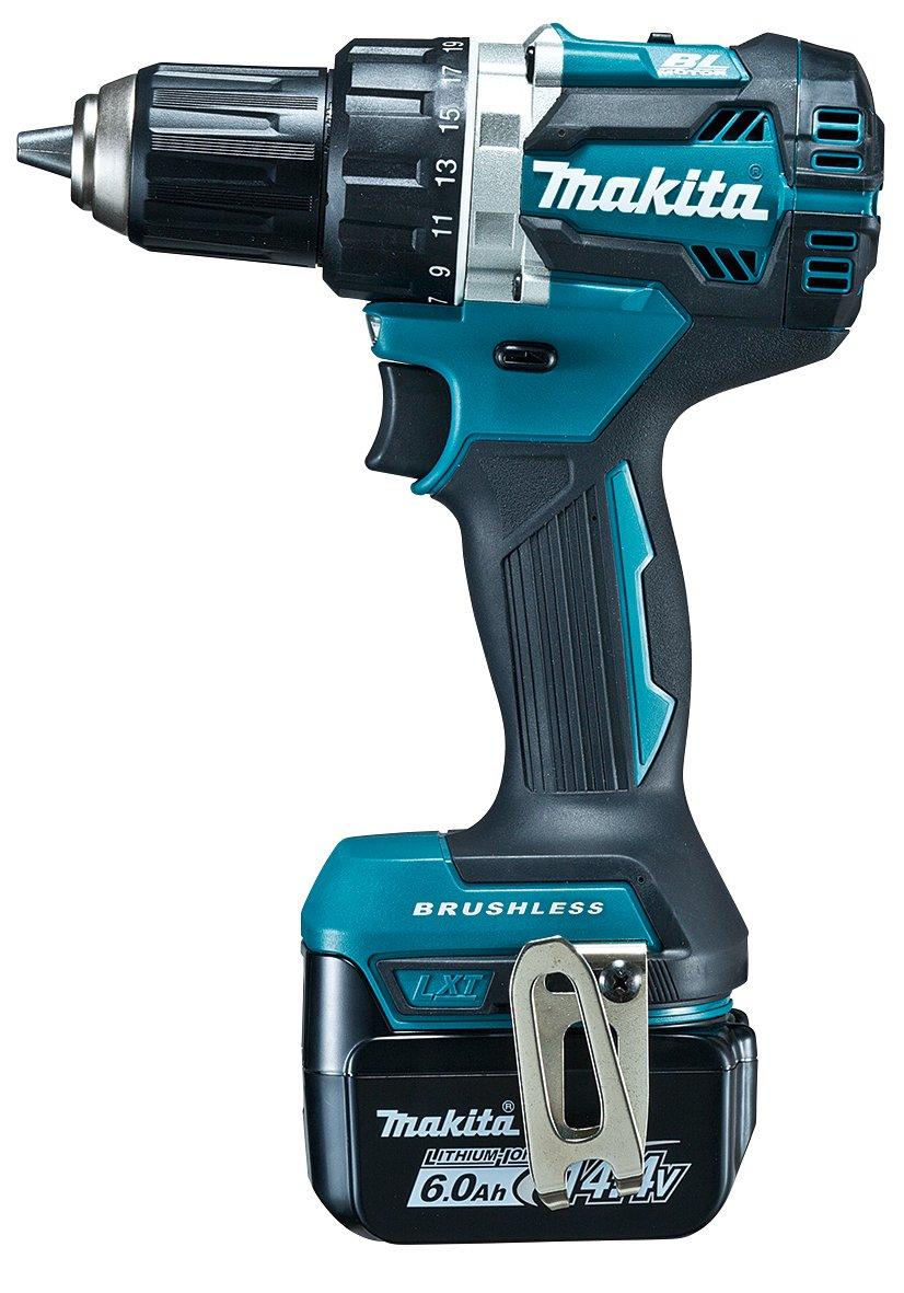 Makita DF474DRGX Cordless Driver Drill, Blue