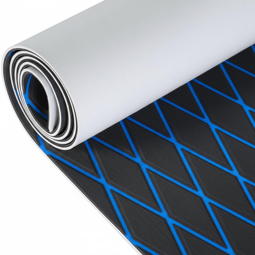 1900*350*5mm Diamond Pattern EVA Foam Material Carpet Mat Anti-slip for Yacht Kayak Marine Accessories Boat Decking Flooring Mat