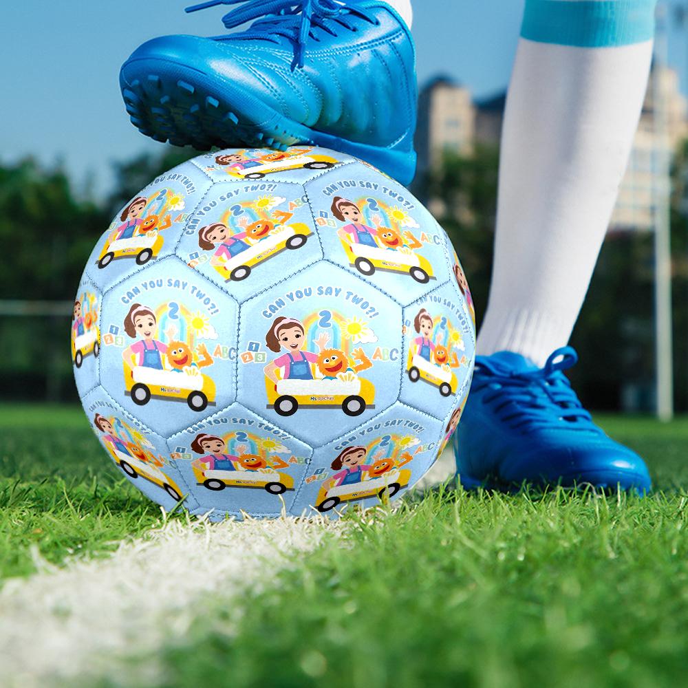 Ms. Rachel Theme Size 5 Soccer Ball, Suitable for Both Indoor and Outdoor Matches, a Gift Suitable for Everyone.