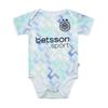 Light Panel Short-sleeved Bb Suit Real Madrid Atletico Miami Football Uniform Crawling Harbin Jersey Baby Onepiece