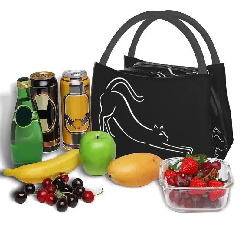 Pablo Picasso Weiße Katze Thermisch Isolierte Lunchtasche Damen Berühmtes Ölgemälde Tragbarer Lunchbehälter Multifunktionale Lebensmittelbox