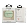 Guess Guaplschsn Airpods Pro Cover Zielony/Green Silicone Charm Heart Collection