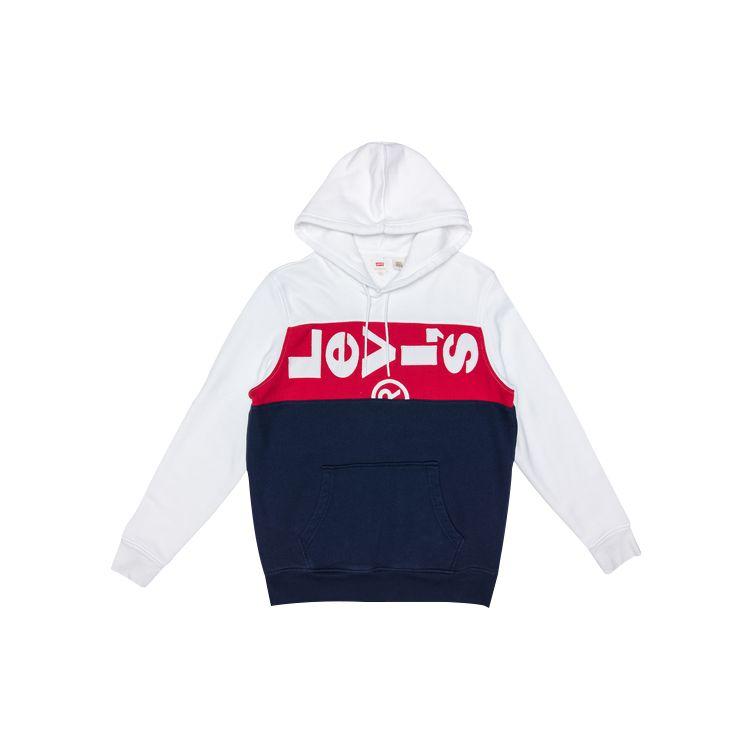 

Толстовка с капюшоном Levis Logo Patchwork Casual для мужчин 74591-0000