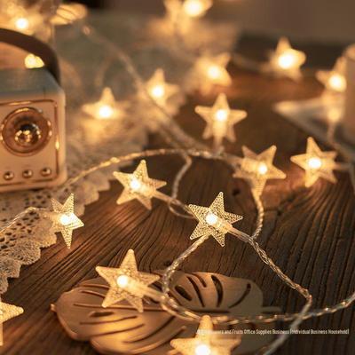 Starry Fairy Lights - Small Flashing String Lights for Camping, Birthdays, Scenes, and Street Stalls