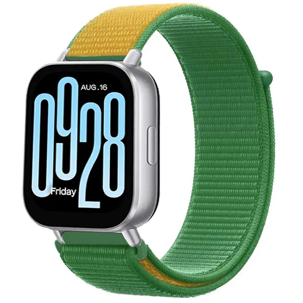 22mm 20mm Nylon Loop Strap for Redmi Watch 5 Acitve/Lite Huawei Watch 5 4 GT6-5 46mm Flag Style Wristband Amazfit Active 3-2-Max