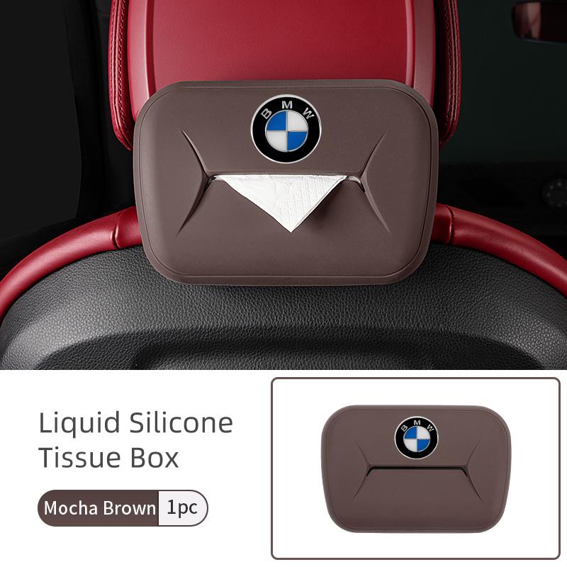 

Для BMW 1/2 шт. Силиконовые коробки для салфеток Автомобильные внутренние ящики для хранения Аксессуары E91 E92 E93 E60 F10 F30 E39 E36 E87 X3 X5 E70 E46 E90