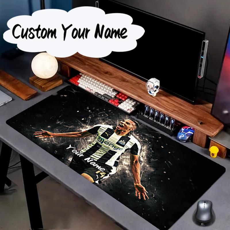 Custom Name Mouse Pad Dynamic Newcastle Football  Mouse Pad, Gaming Mouse Pad, Keyboard Pad, Desk Decor for Computer Notebook Fan Birthday Gift