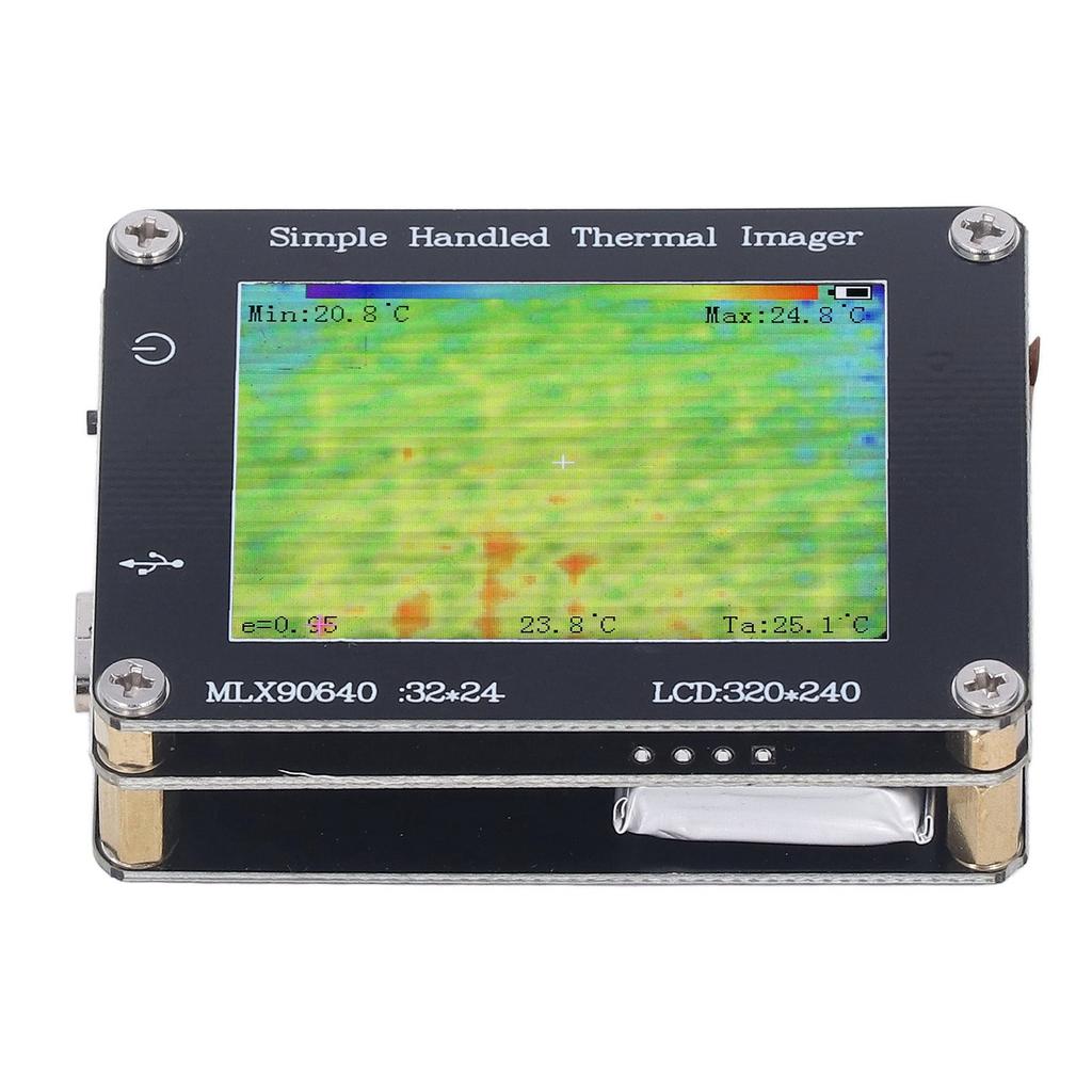Thermal Imager Infrared Camera 2in Screen ‑ 40  celsius  to 300  celsius  Handheld Multifunctional Thermal Imager