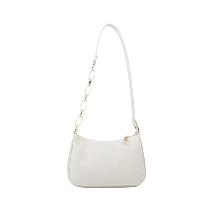 New Popular Retro Gentle Temperament Small Square Bag Autumn Shoulder Handheld Fashi Casual Yankee Underarm Shoulder Bag