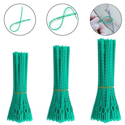 Garden Cable Ties Reusable Plant Vine Tree Shrubs Support Fastener Locking Nylon Adjustable Zipper Cables Ties Organizer Tools