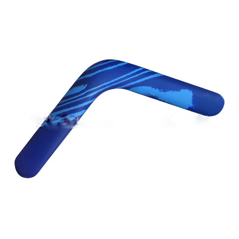 New Creative Personality Eva Boomerang Hand Throwing V-Dart Ruler Boomerang Large Outdoor Sports Boomerang For Kids Outdoor Toy