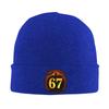 67 Meme Halloween Bats Knitting Hat  Beanie Hats Kpop Warm Unisex Adult Bonnet Hats Winter Custom Trendy Caps Birthday Present