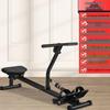 Magnetic Rowing Machine: Hydraulic, Water & Air Resistance Leg Strength Trainer for Family Fitness