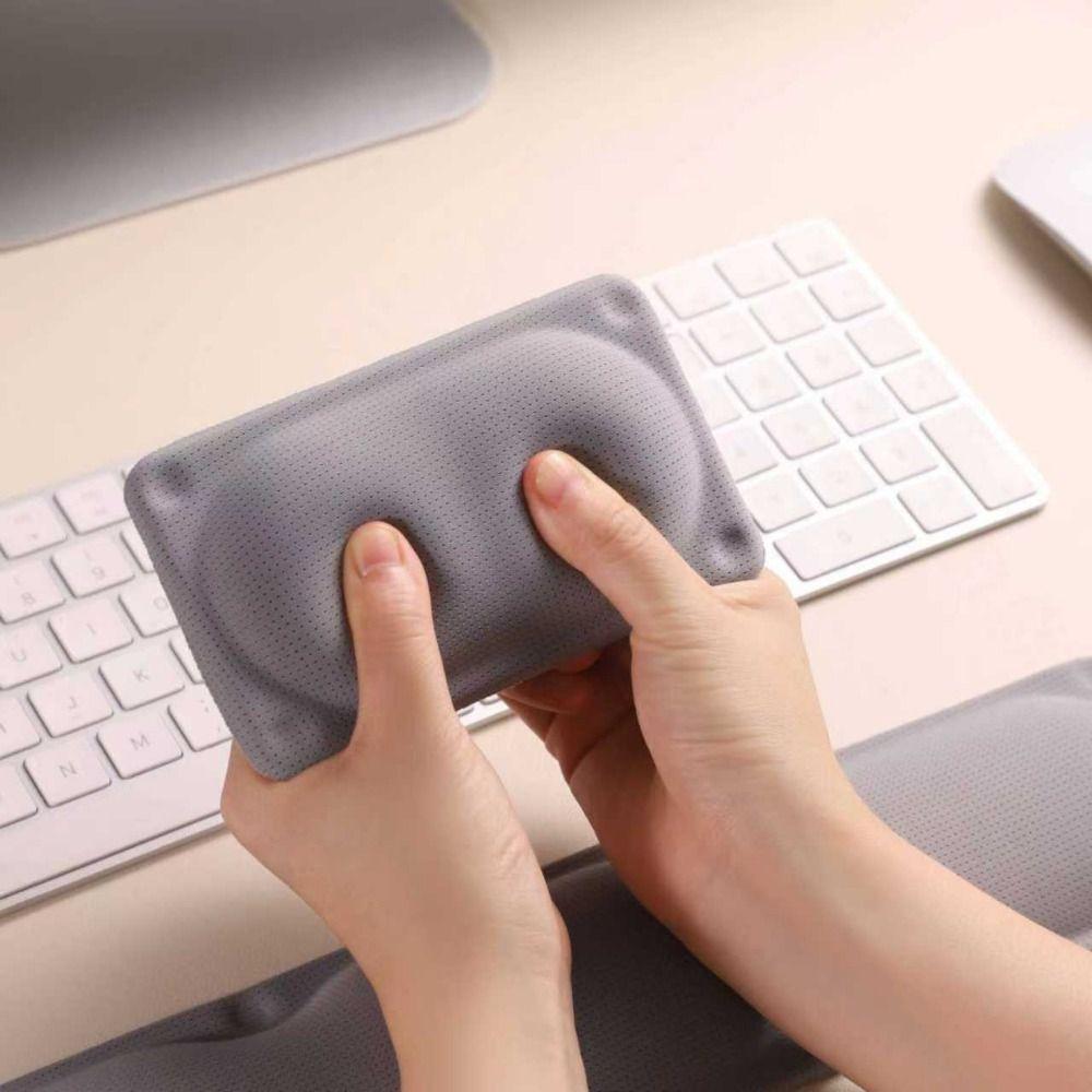 Non-Slip Keyboard Mouse Pad Creative Mouse Wrist Rest Ergonomic Mouse Pad  Computer Accessories