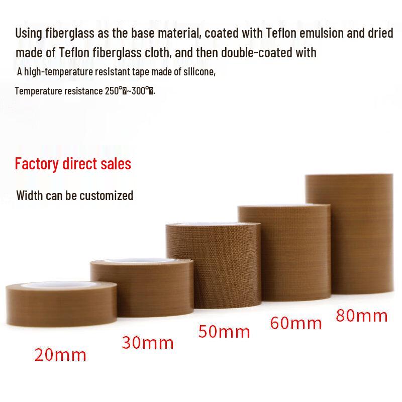 Jiemengzhe PTFE Cloth Electrical Insulation Tape