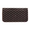 Goyard Sainte-Marie Monogrammed Flap Design Canvas And Leather Clutch Bag Medium Unisex clutch bag Brown STMARIMMLTY-01CL03P
