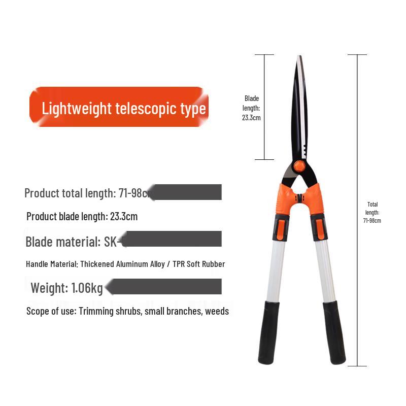Beiyou Telescopic Garden Pruning Shears CN plug (adapter included) Adjustable