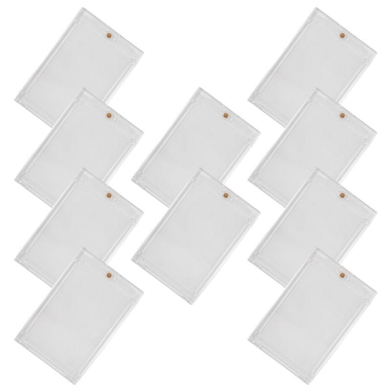 M-Modern-10Pcs 35PT Hard Magnetic Card Holder For Idol Photo Cards Protector Sports Trading Card Toploaders Display Case