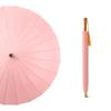 Nanjiao Retro Wooden Handle 24-Rib Windproof Long Umbrella