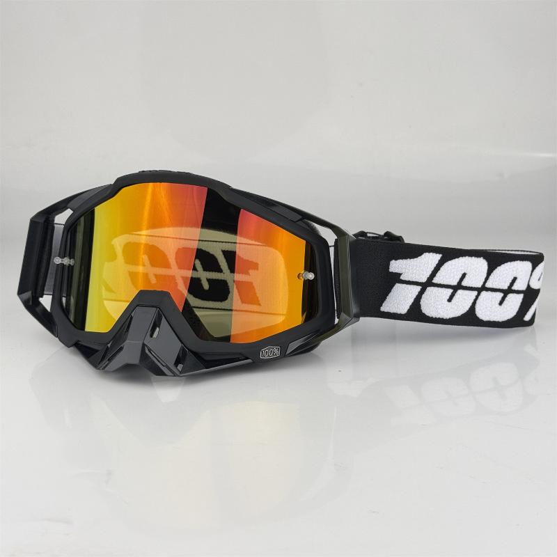 Pánske Motokrosové Okuliare Motocyklové Okuliare Enduro Proti Zahmlievaniu Cyklistické Moto Dirt Bike Jazdecké Slnečné Okuliare HD Zrkadlový Zorník gray