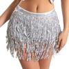 Bohemian Cross-border Belly Dance Hip Scarf with Sequins & Tassels - Women's Waist Chain for Indian Dance Performance