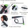 Drip Emitters Perfect for Tube PE Pipe,Adjustable 360 Degree Water Flow Irrigation Drippers on Stake for Flower Bed,Garden, Lawn