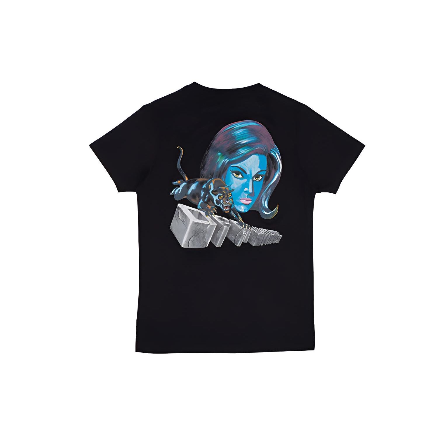 

Off-White хлопковая футболка с коротким рукавом с 3D принтом, мужские топы, черные OMAA027R191850041088 XS