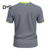 Men's Crew Neck T-Shirt Summer Short Sleeve Casual Tee Solid Color Muscle Fit Workout Top for Gym Daily Wear Sports