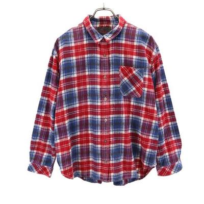 RH Vintage Vintage Check Pattern Long Sleeve Flannel Shirt S Ron Herman Women Used