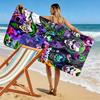 Joker Print Beach Towel, Large Soft Quick Dry Towel for Beach Camping Swimming