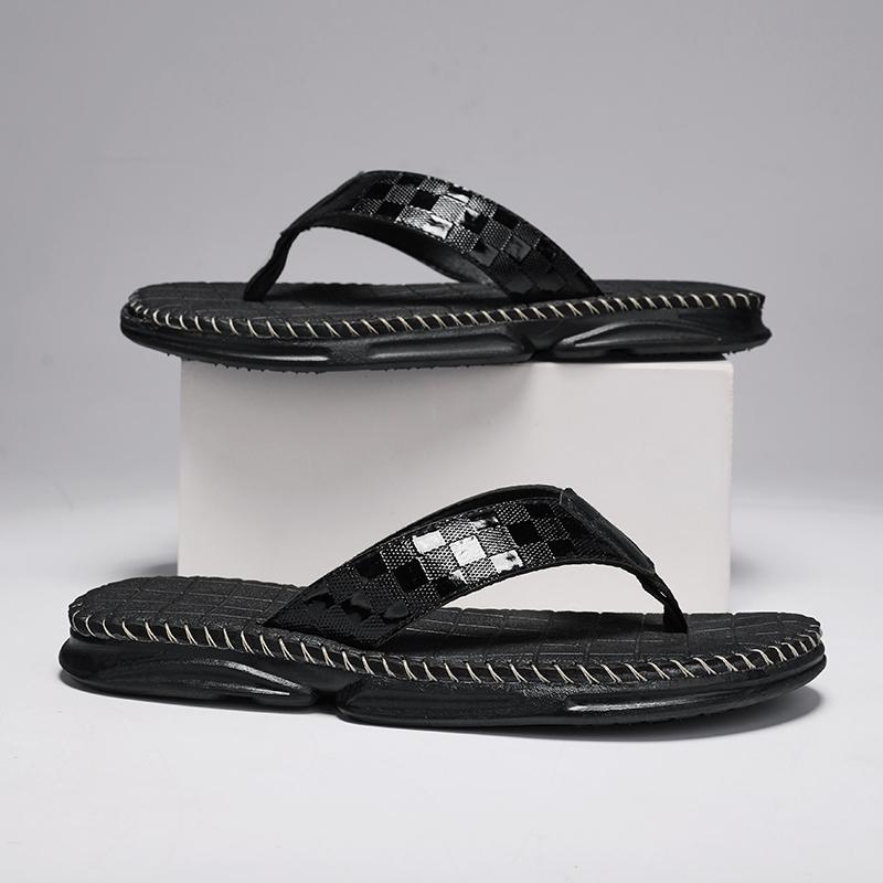 Summer Man Flip Flops Luxury Brand  Designer Men's Shoes Sale Adult Men's Sandal Shoes for Events Slippers House Man Flop