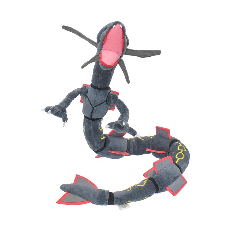 

Плюшевые игрушки Shiny Rayquaza, мягкая плюшевая игрушка, игра для коллекционного подарка, мягкие плюшевые игрушки, милый мультяшный персонаж, черный, 12 дюймов 51cm-99cm