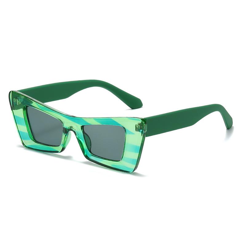 Contrasting Cat Eye Sunglasses, Trendy Brand Of Of The Same Glasses, Sunglasses For Women