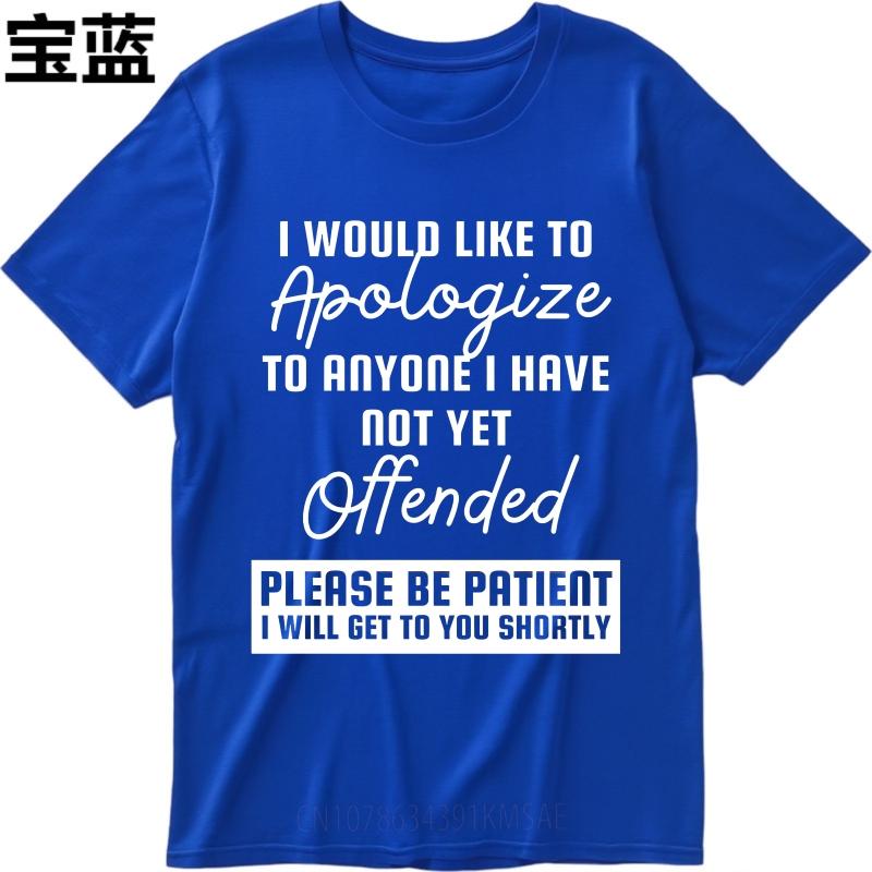Retro For Her Summer T Shirt I Would Like To Apologize To Anyone I Have Not Yet Offended Please Be Patient I Will Get To You