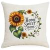 Sunflower Pillow Case European and American Style Home Sofa Pillow Combination Color Sofa Pillow