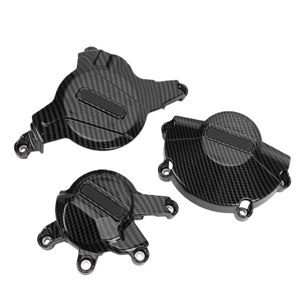 Motorcycle Engine Guard Set Replacement for CBR600RR F5 2007 2023 Motorcycle Engine Guard Water Transfer Carbon Fiber