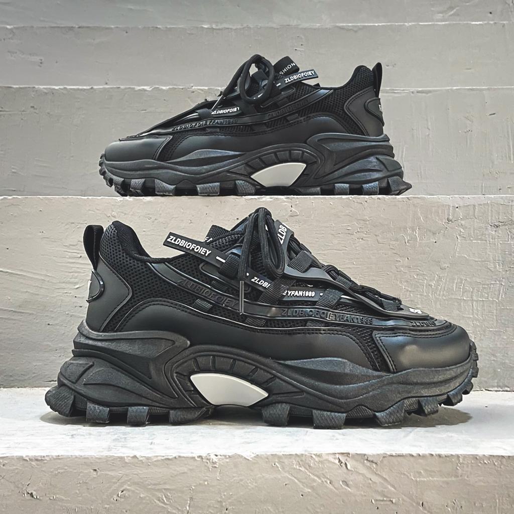 Frühling neue Freizeitschuhe atmungsaktive Dad Shoes höhenverstellbare Schuhe große Größen Sport INS-Stil