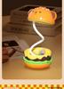 Rechargeable Creative Burger LED Night Light - Acrylic USB Lamp for Bedroom or Desktop, Perfect Student Gift